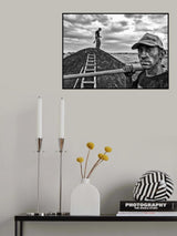 two men Poster och Canvastavla