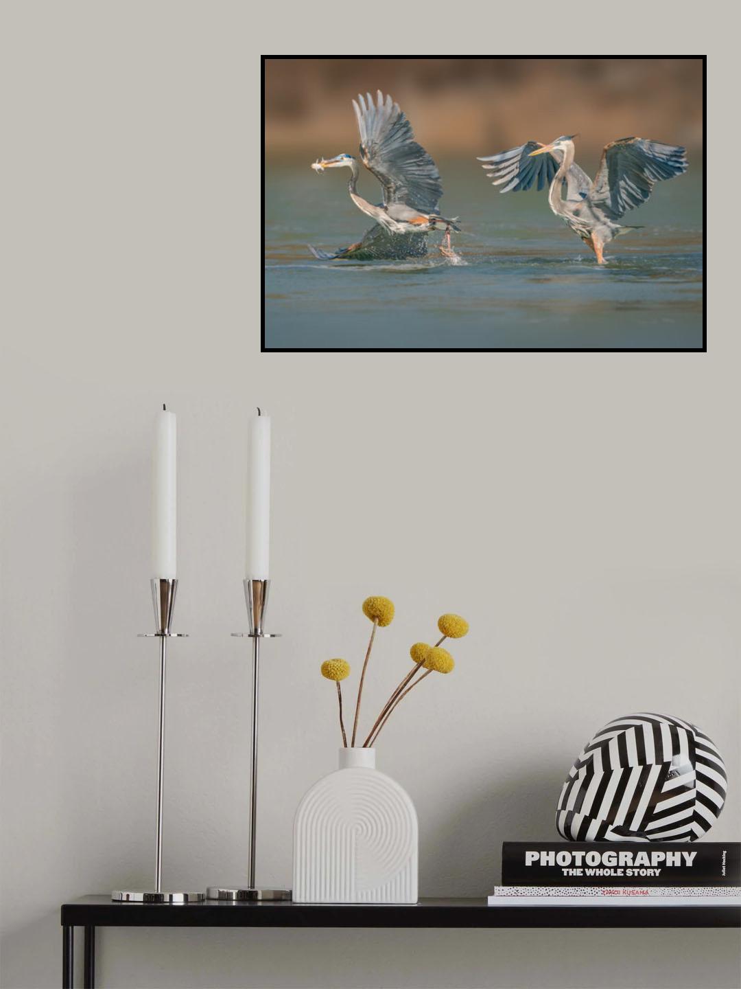 Run Poster och Canvastavla