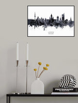Leipzig Germany Skyline Poster och Canvastavla