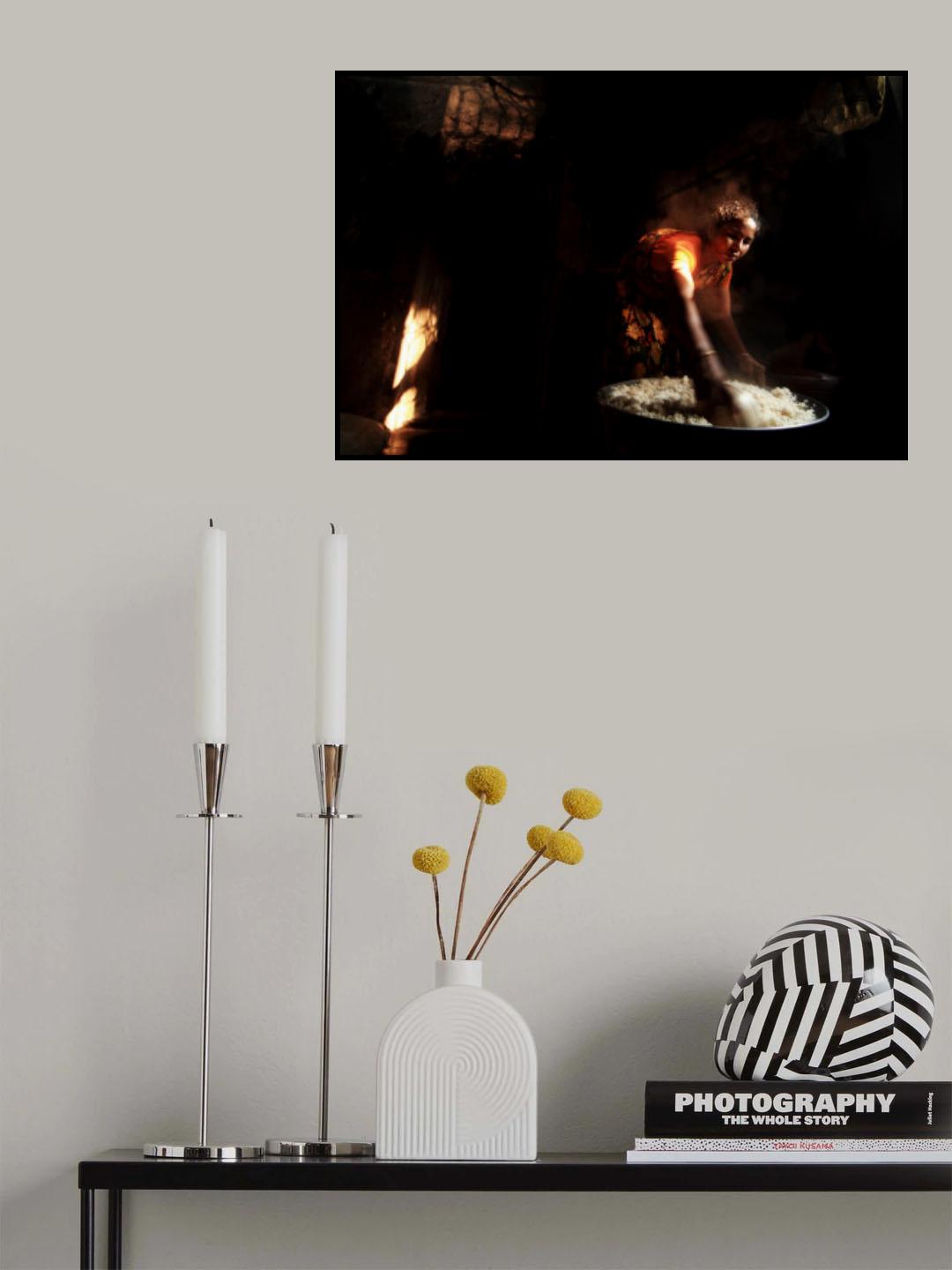 Smoked rice Poster och Canvastavla