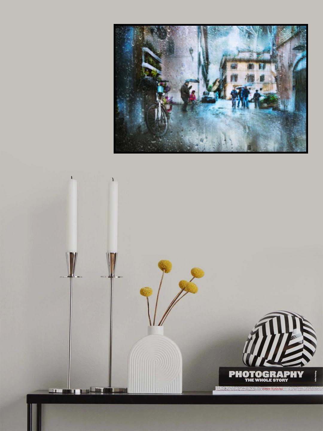 Via della Lungaretta Poster och Canvastavla