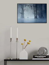 Caddo Lake fog morning Poster och Canvastavla