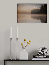 The morning's first swim turn Poster och Canvastavla