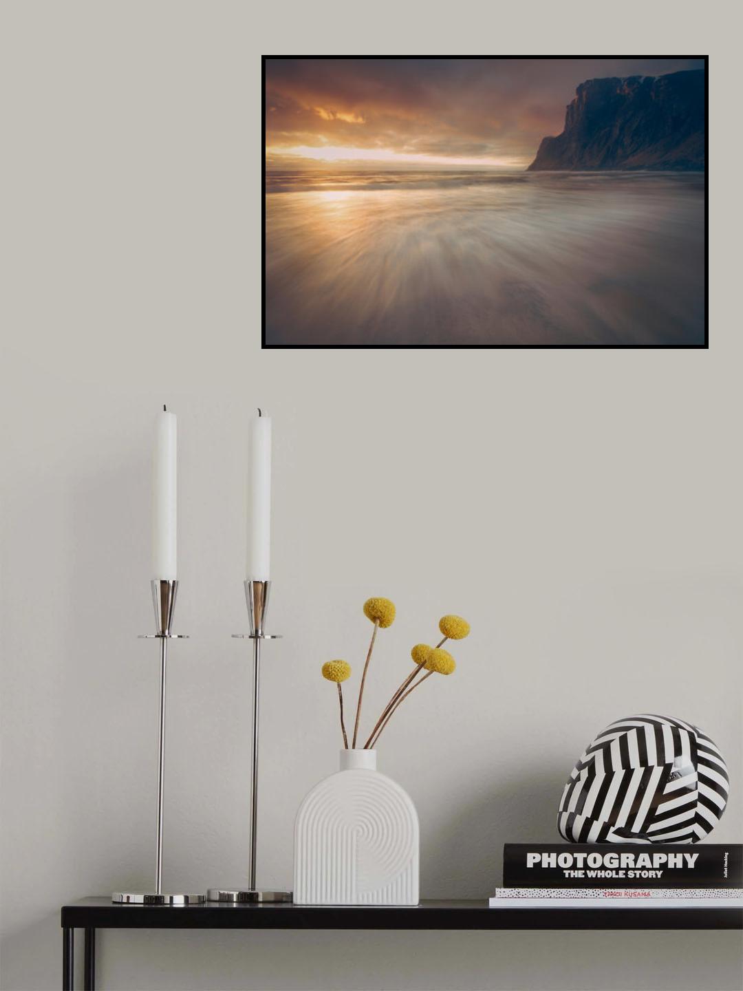 Kvalvika.. Poster och Canvastavla