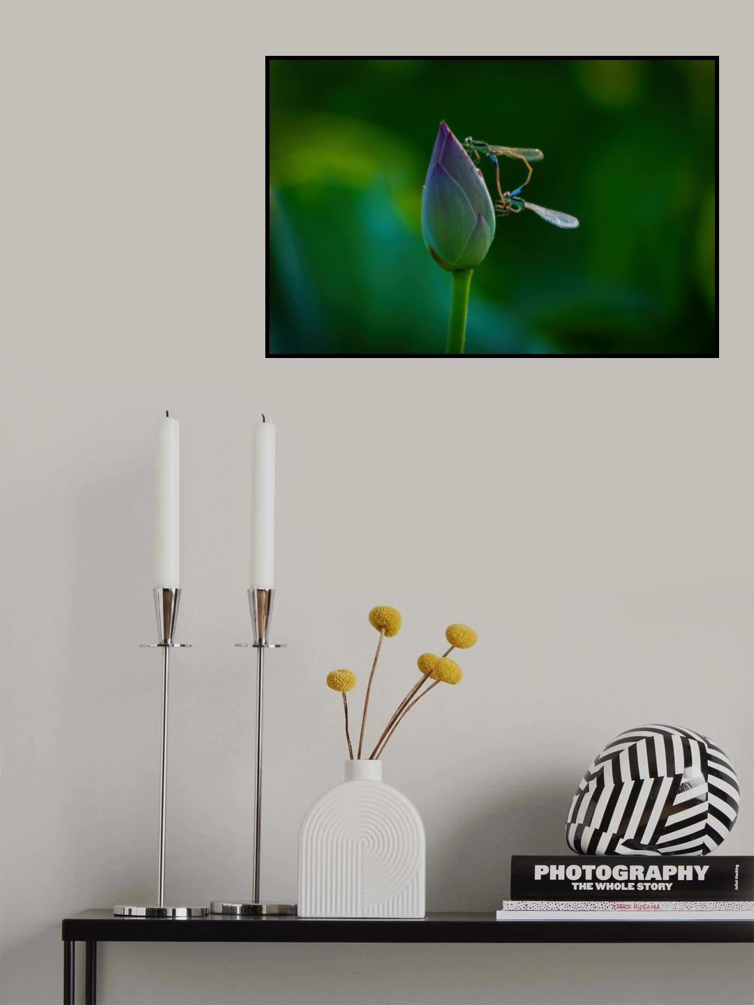 Night Scene Poster och Canvastavla