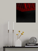 red vs black Poster och Canvastavla