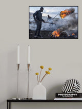 Re-use of garbage Poster och Canvastavla