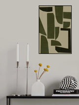 Green Composition _3 Poster och Canvastavla