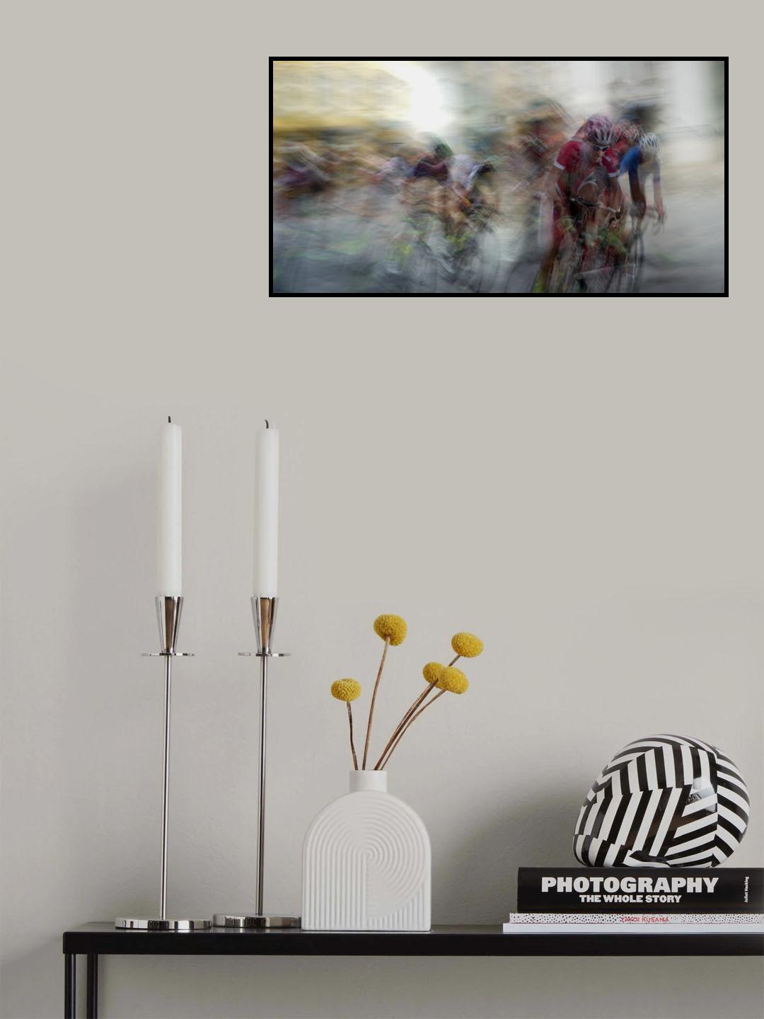 Race Poster och Canvastavla