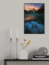 A Frozen Morning - Laguna Torre Poster och Canvastavla