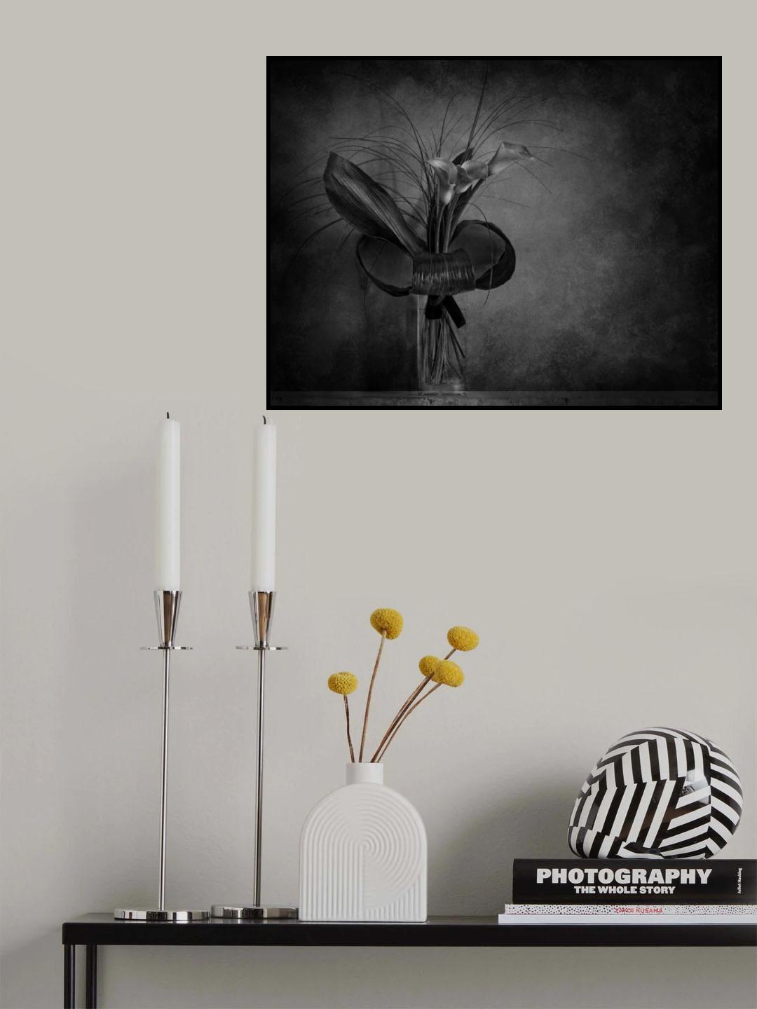 Monotone Beauty Poster och Canvastavla