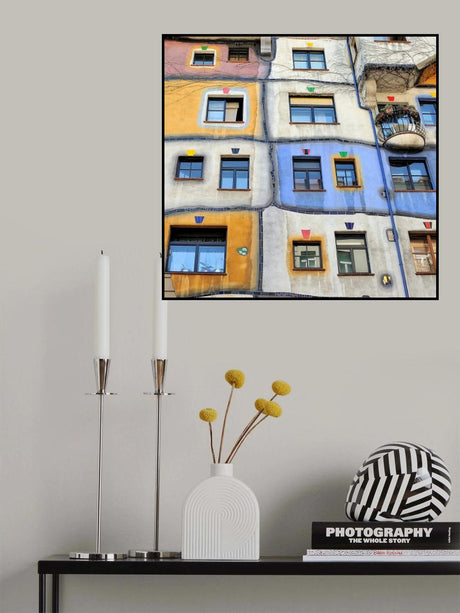 Windows of Hundertwasser Poster och Canvastavla