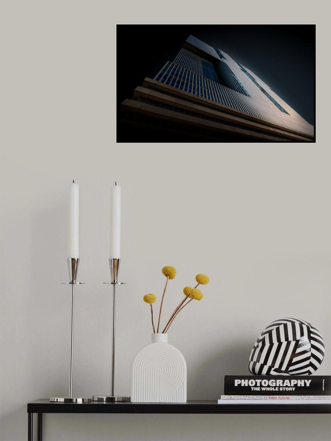 ... Rotterdam skyscraper Poster och Canvastavla