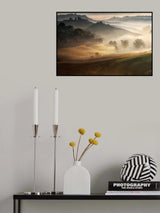"IN THE EMBRACE OF THE FOG" Poster och Canvastavla