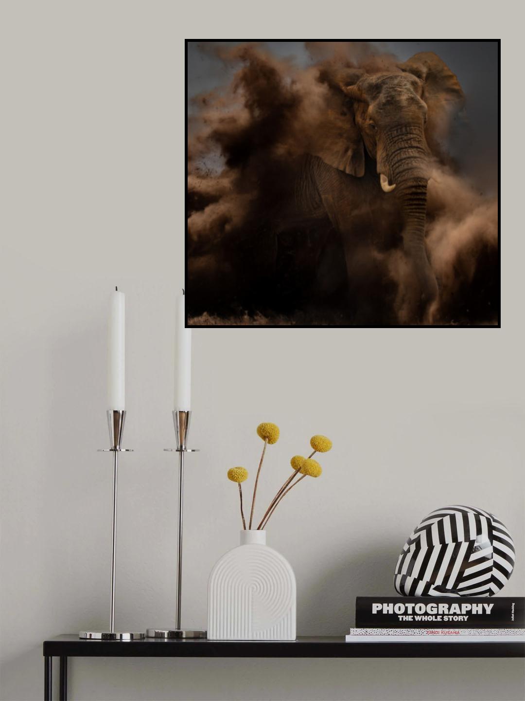 Death out of the Dust Poster och Canvastavla