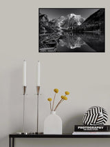 Late evening quite in Braies Poster och Canvastavla