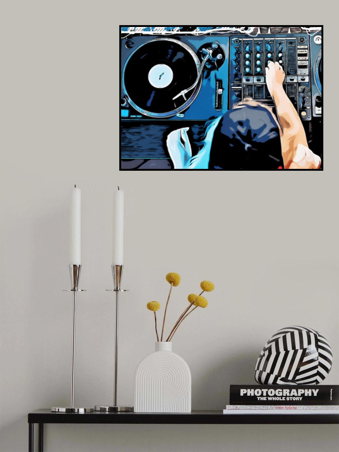 Music Dj Set 2 Poster och Canvastavla