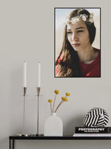 portrait of a young woman Poster och Canvastavla