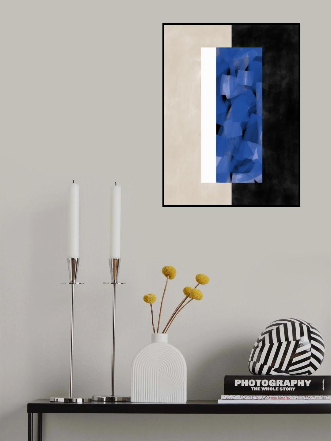3x4 Aspectratio  Indigo33 Poster och Canvastavla