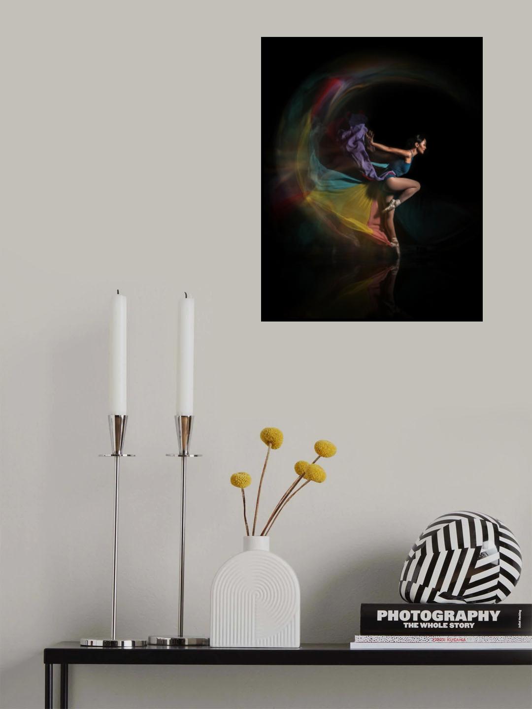 shadow and motion Poster och Canvastavla
