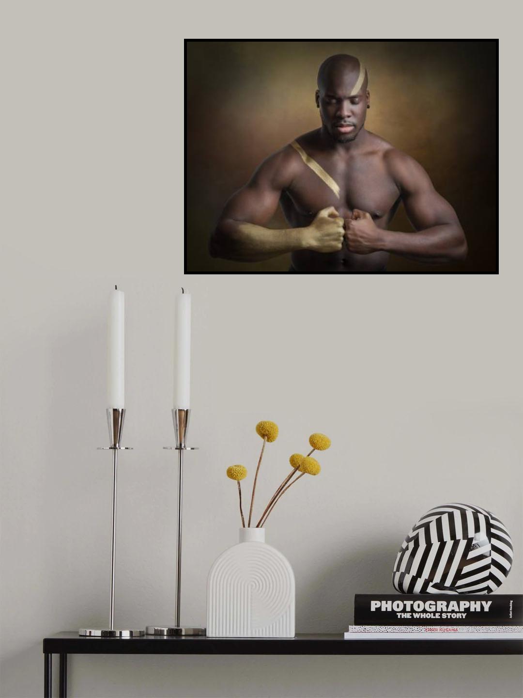 Yellow Power Poster och Canvastavla