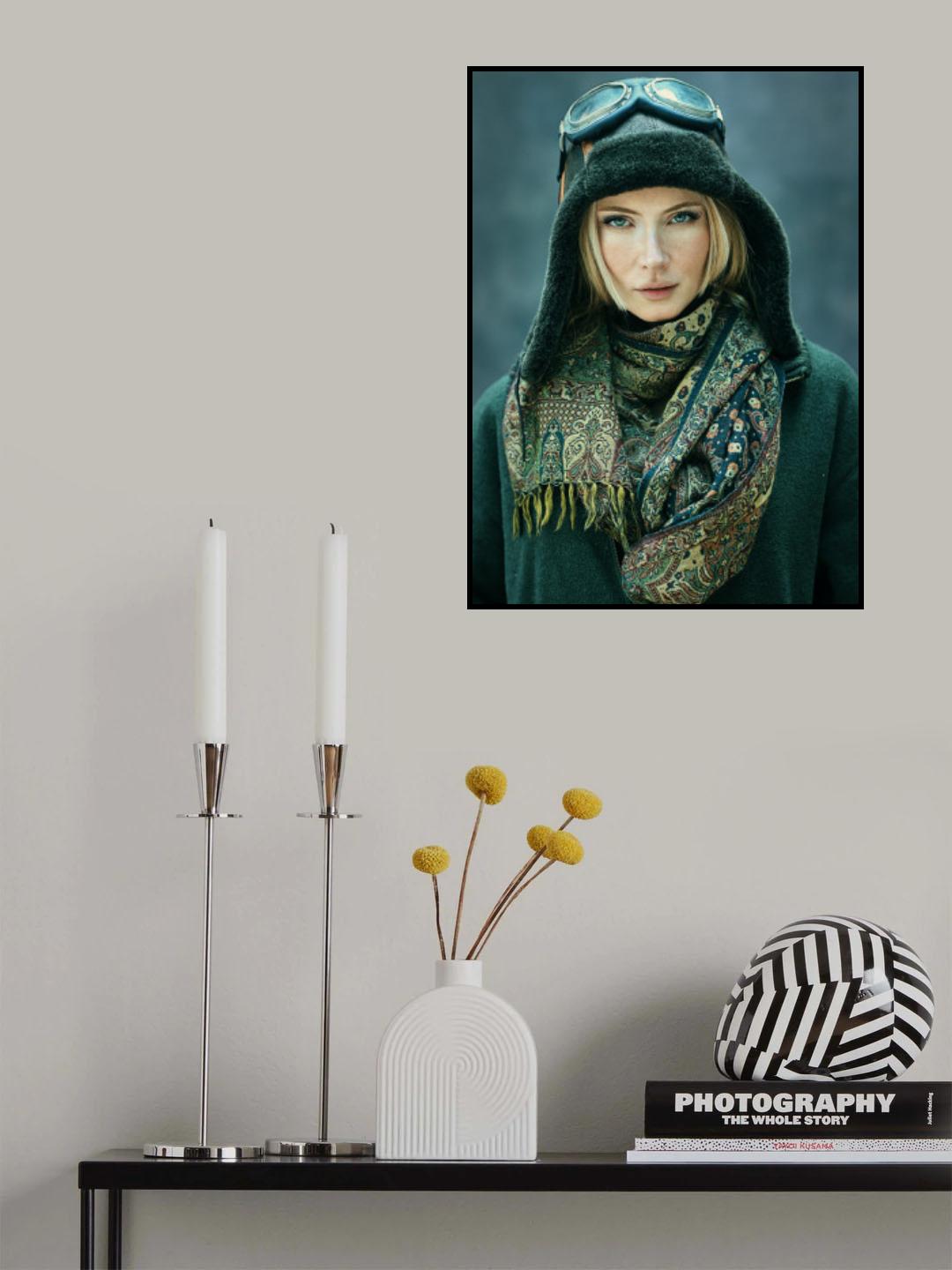 Vicky the aviator Poster och Canvastavla