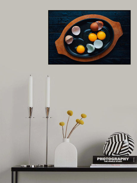 Farm eggs Poster och Canvastavla