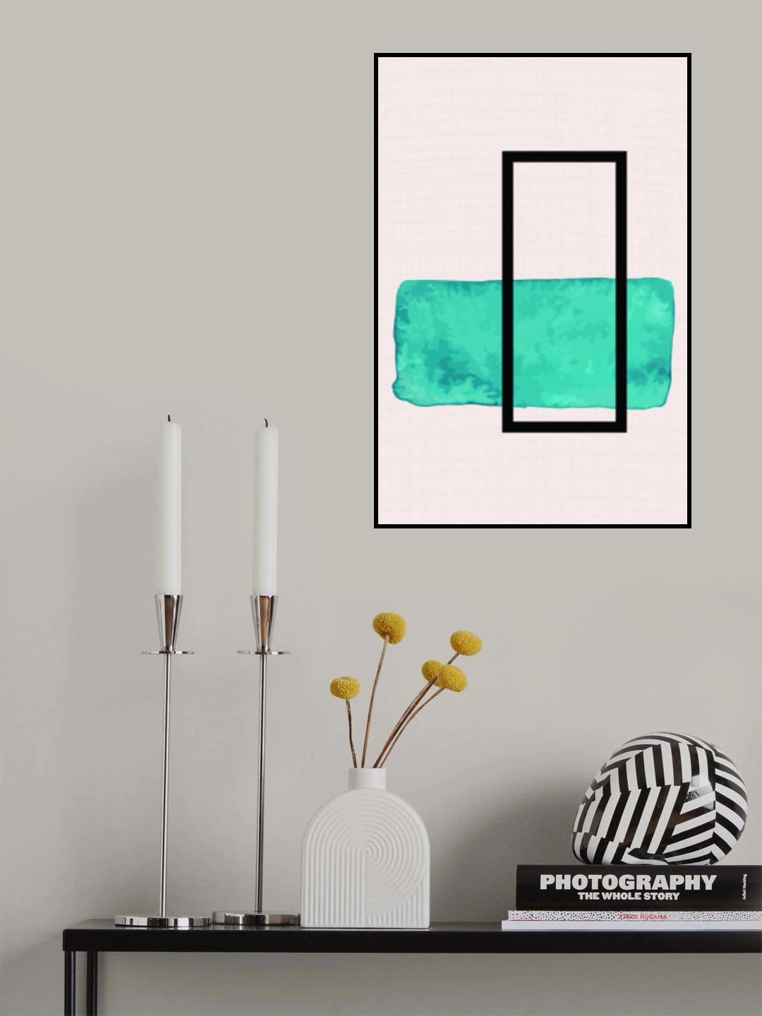 Geometric Shapes #3 Poster och Canvastavla