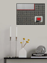 Wall cutout Poster och Canvastavla