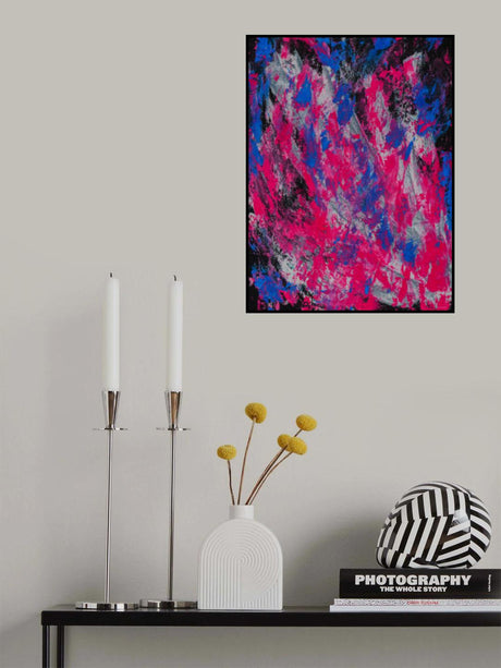 colored paints Poster och Canvastavla