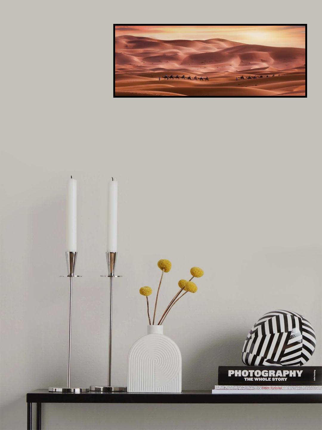 Walk through the desert Poster och Canvastavla