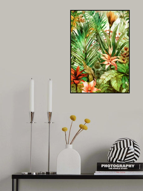 Tropical flora 2 Poster och Canvastavla