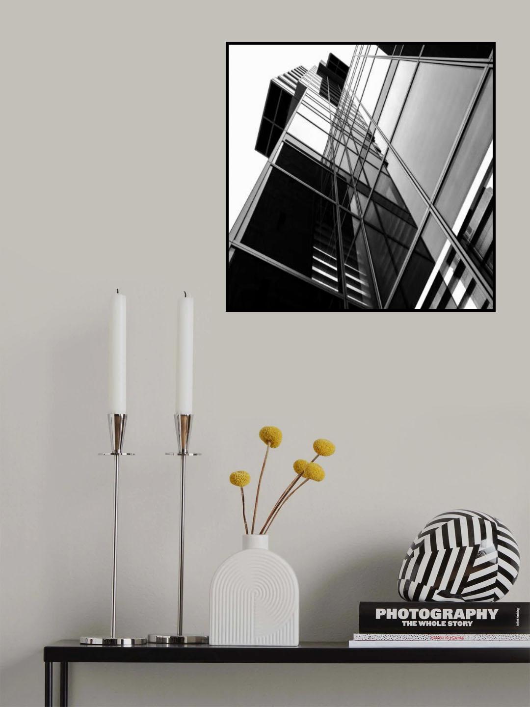 glass construction Poster och Canvastavla