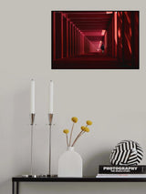 Woman in red Poster och Canvastavla
