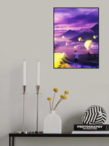 Jellyfish Mountain Poster och Canvastavla