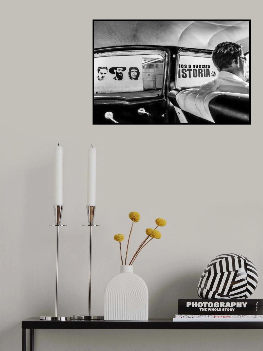 Inside travelling - outside history, Havana, Cuba Poster och Canvastavla