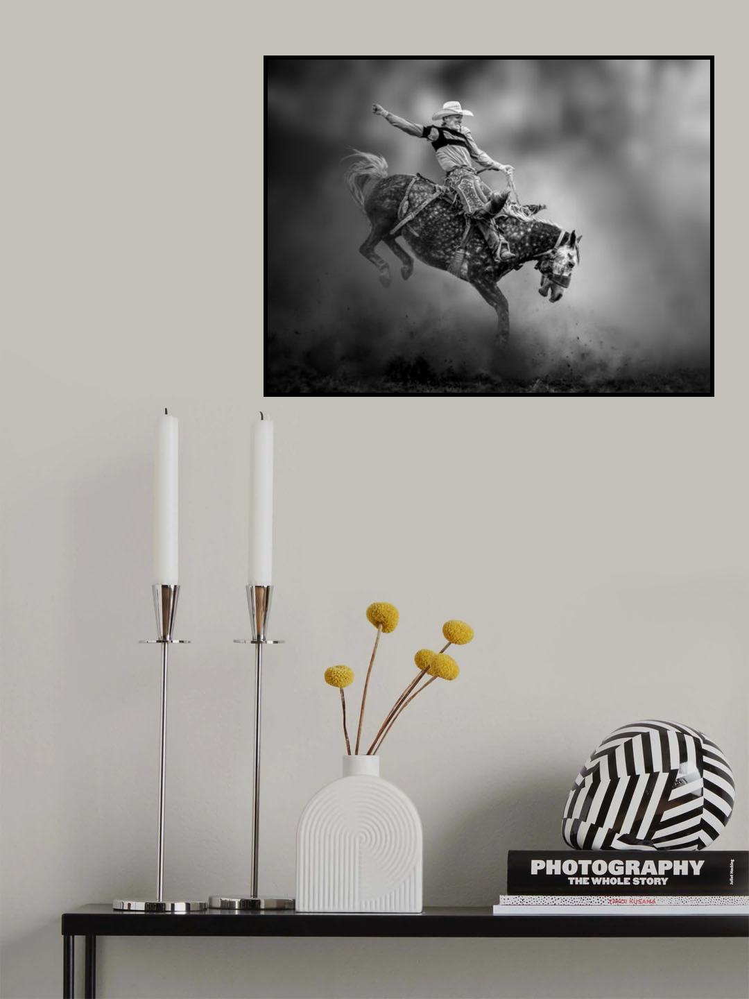 Rodeo Poster och Canvastavla