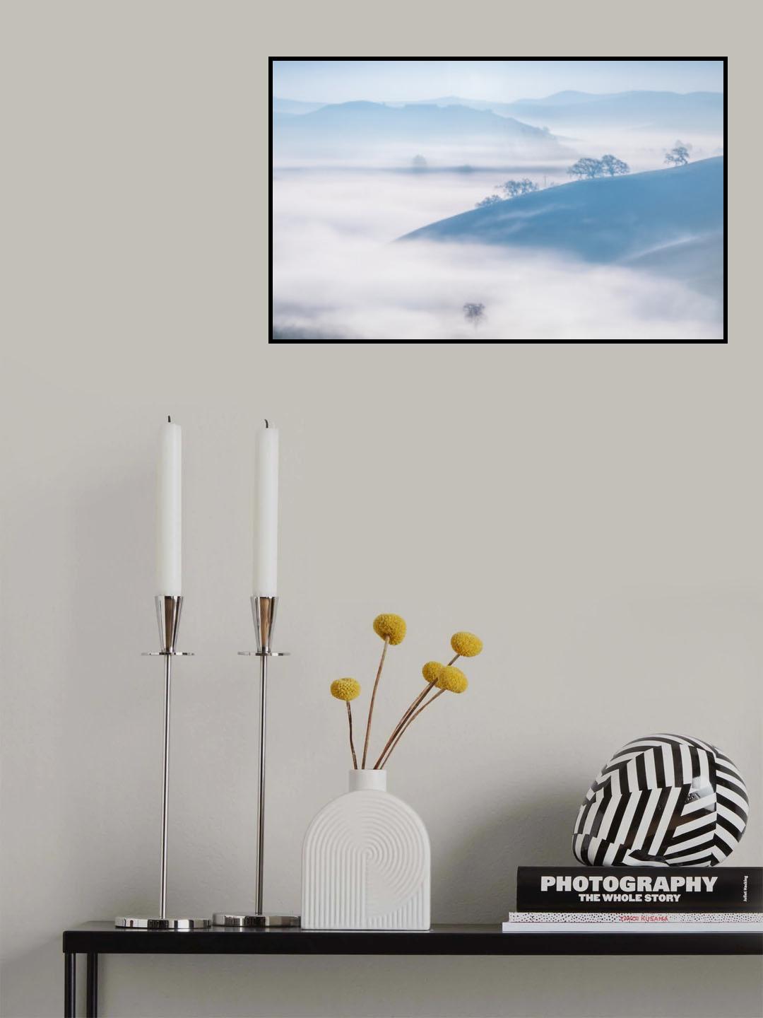 Quiet Poster och Canvastavla