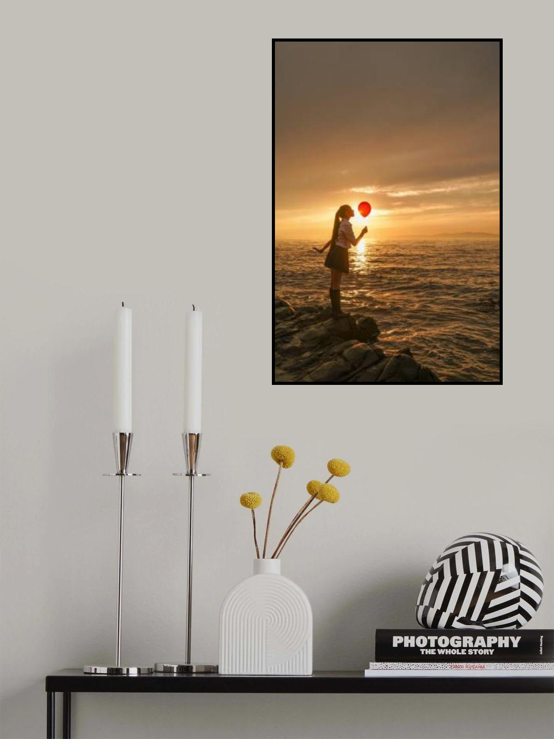 First kiss。 Poster och Canvastavla