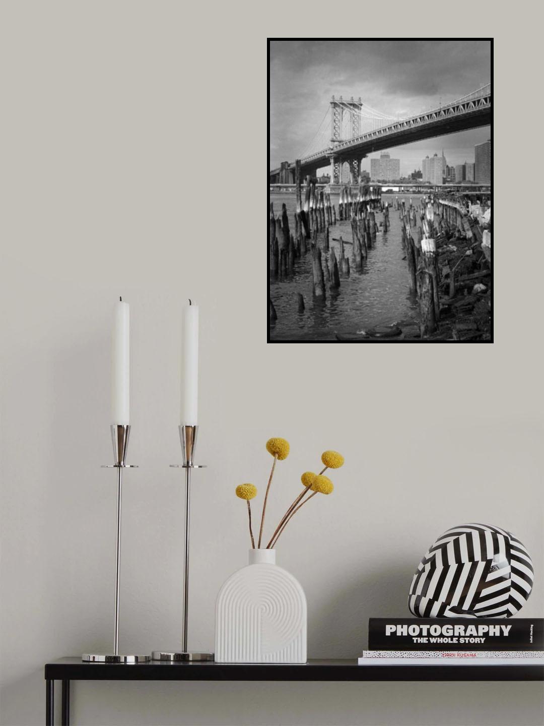 New York City 1985 Poster och Canvastavla