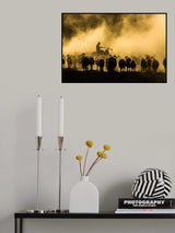 sheep shepherd Poster och Canvastavla