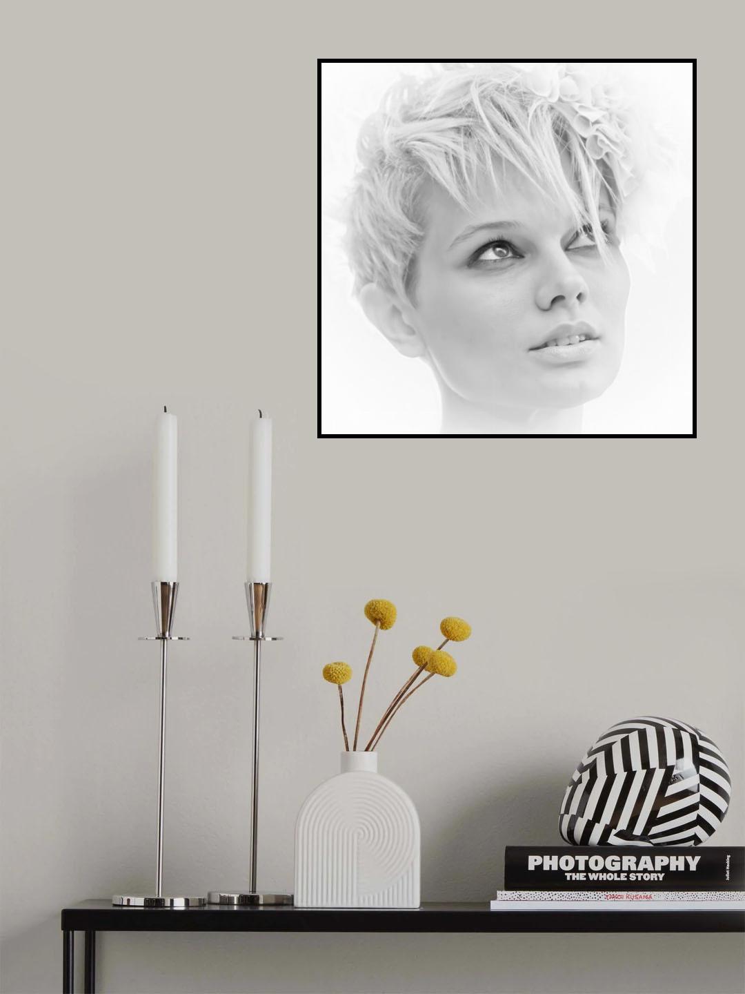 winter girl Poster och Canvastavla
