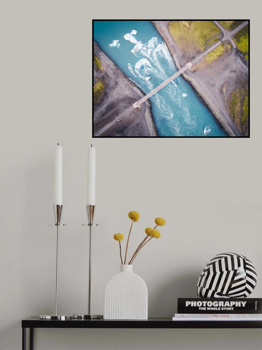 Jokulsarlon Poster och Canvastavla