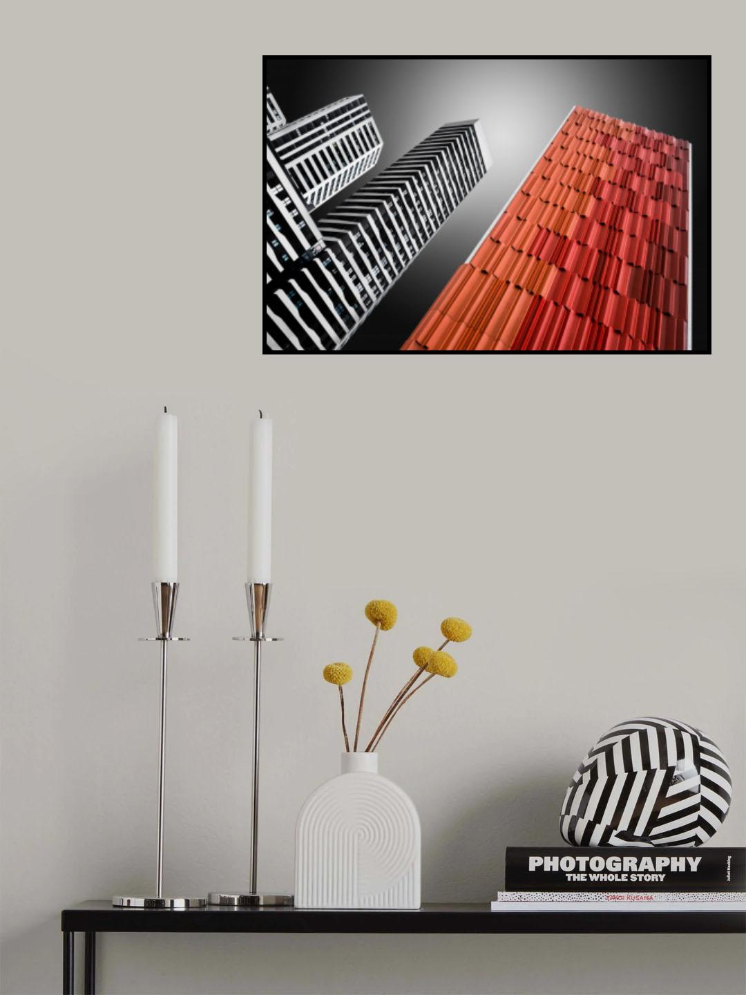 office building Poster och Canvastavla