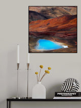 A Blue Heart Poster och Canvastavla