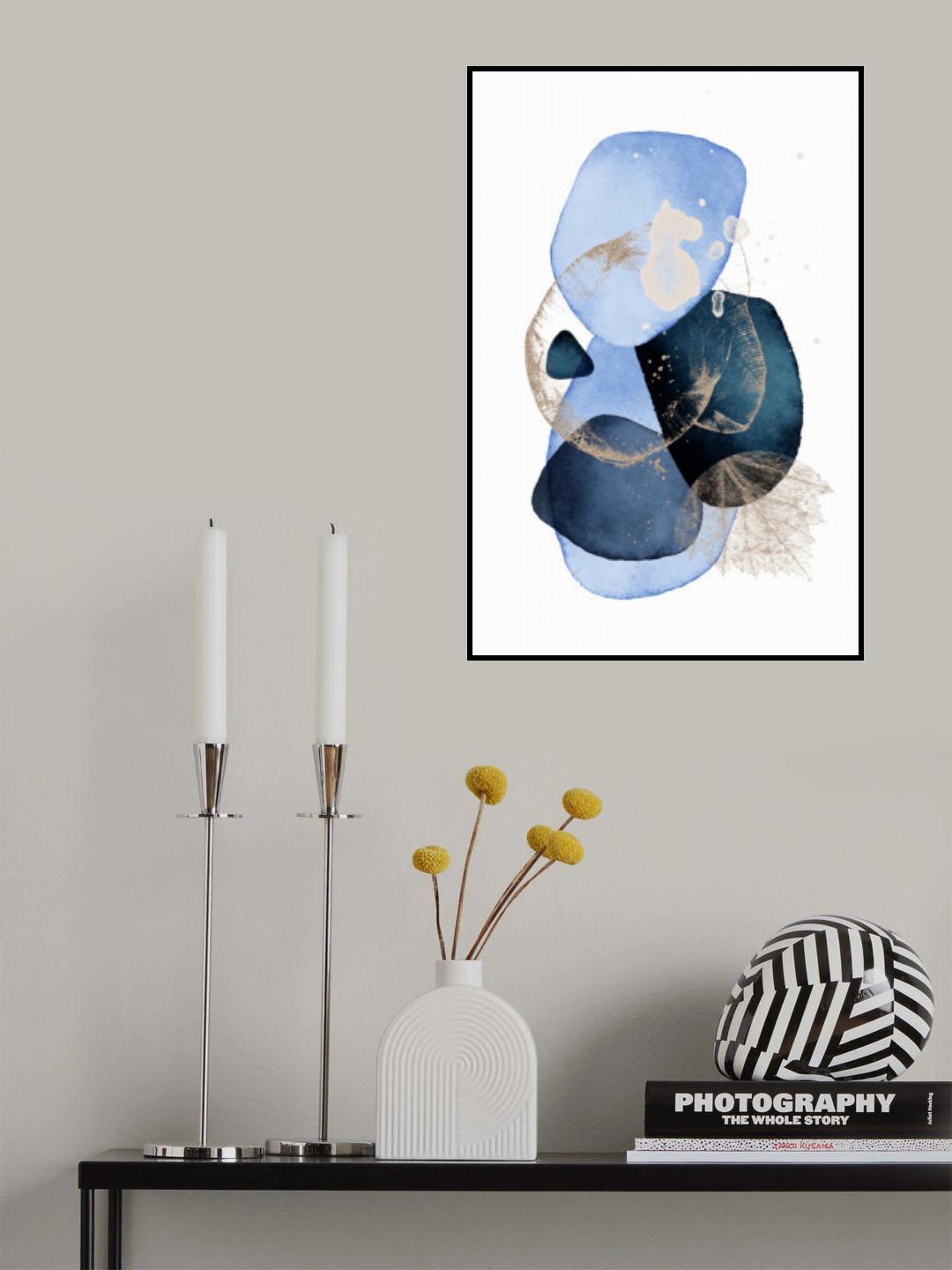 Cool Blue-1 Poster och Canvastavla