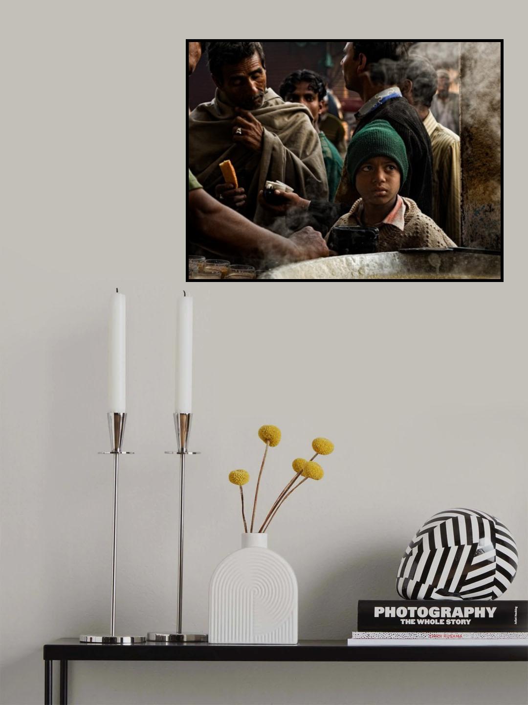 The Morning Tea stall Poster och Canvastavla
