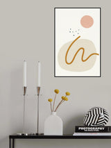 Landscape Shapes 01 Poster och Canvastavla