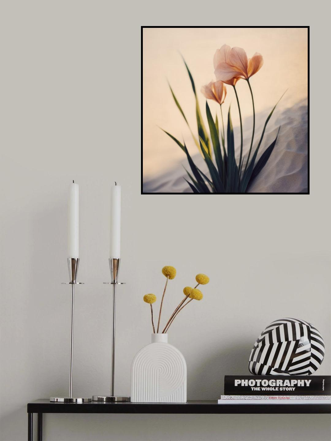 Dune Flowers No 4 Poster och Canvastavla