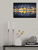 Golden Night Poster och Canvastavla